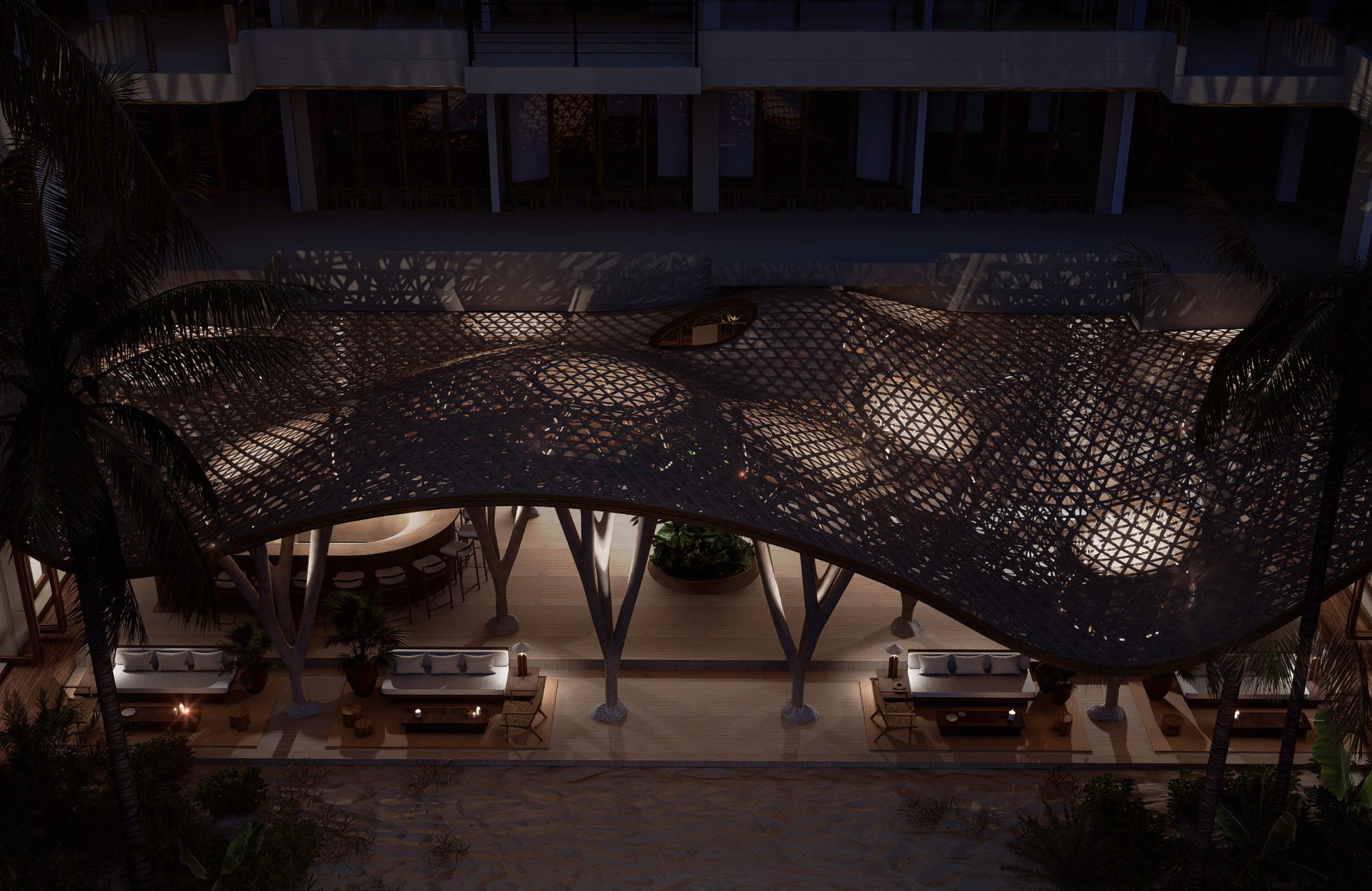 Condominium with private terrace and pool for sale, La Veleta, Tulum.