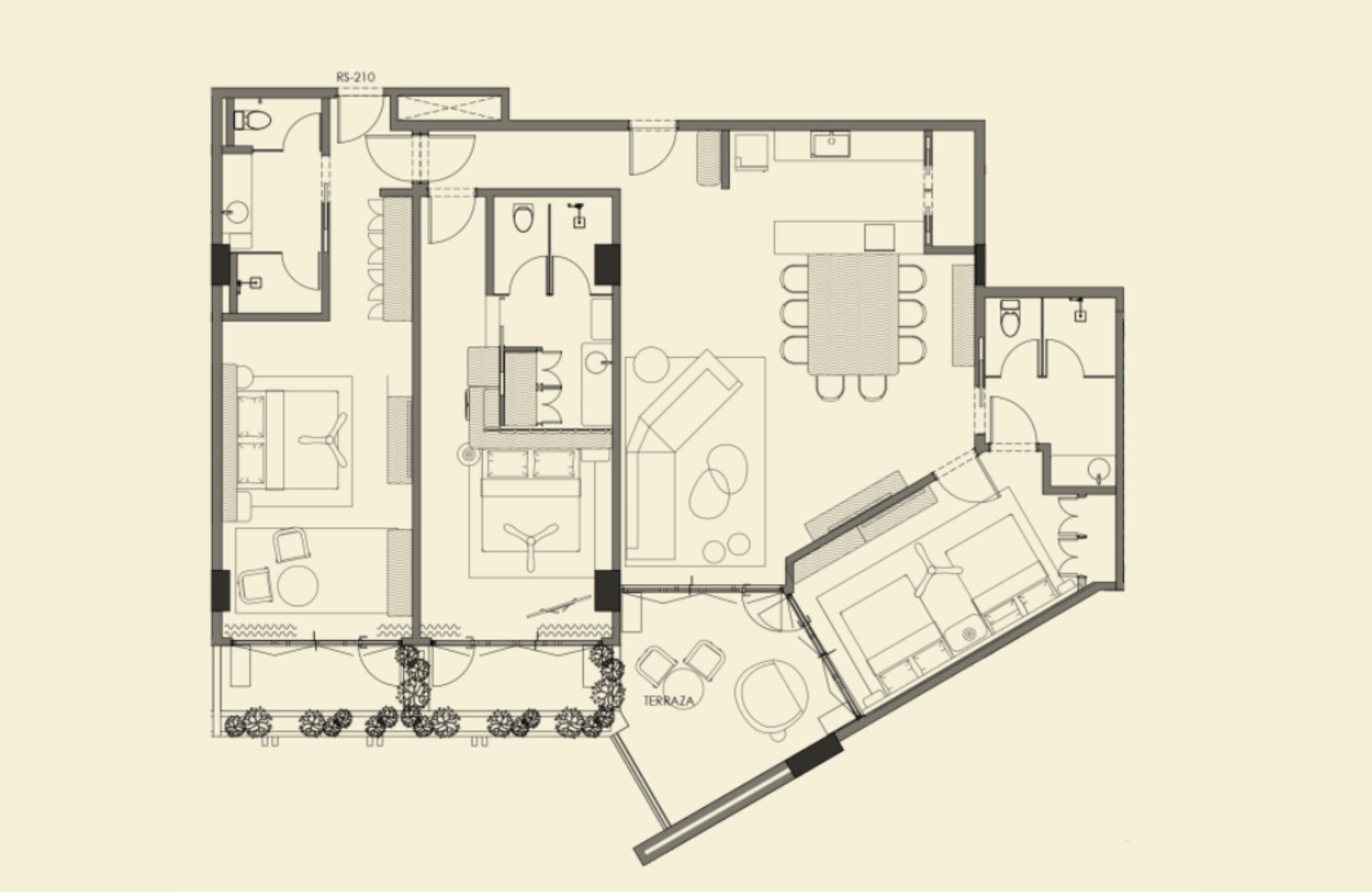 Condominio frente al mar en venta, venta, Tankah, Tulum