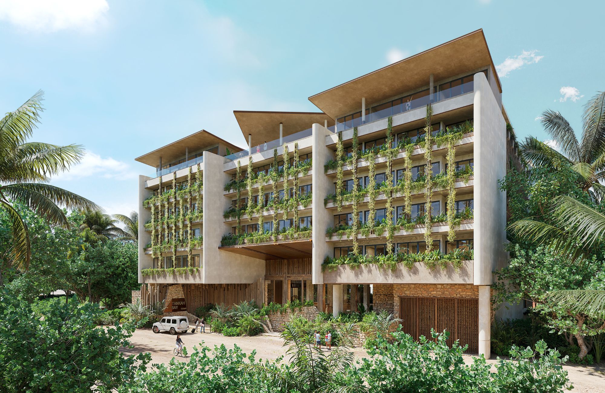 Penthouse con terraza y alberca privada, acceso al mar, en venta,Tankah, Tulum