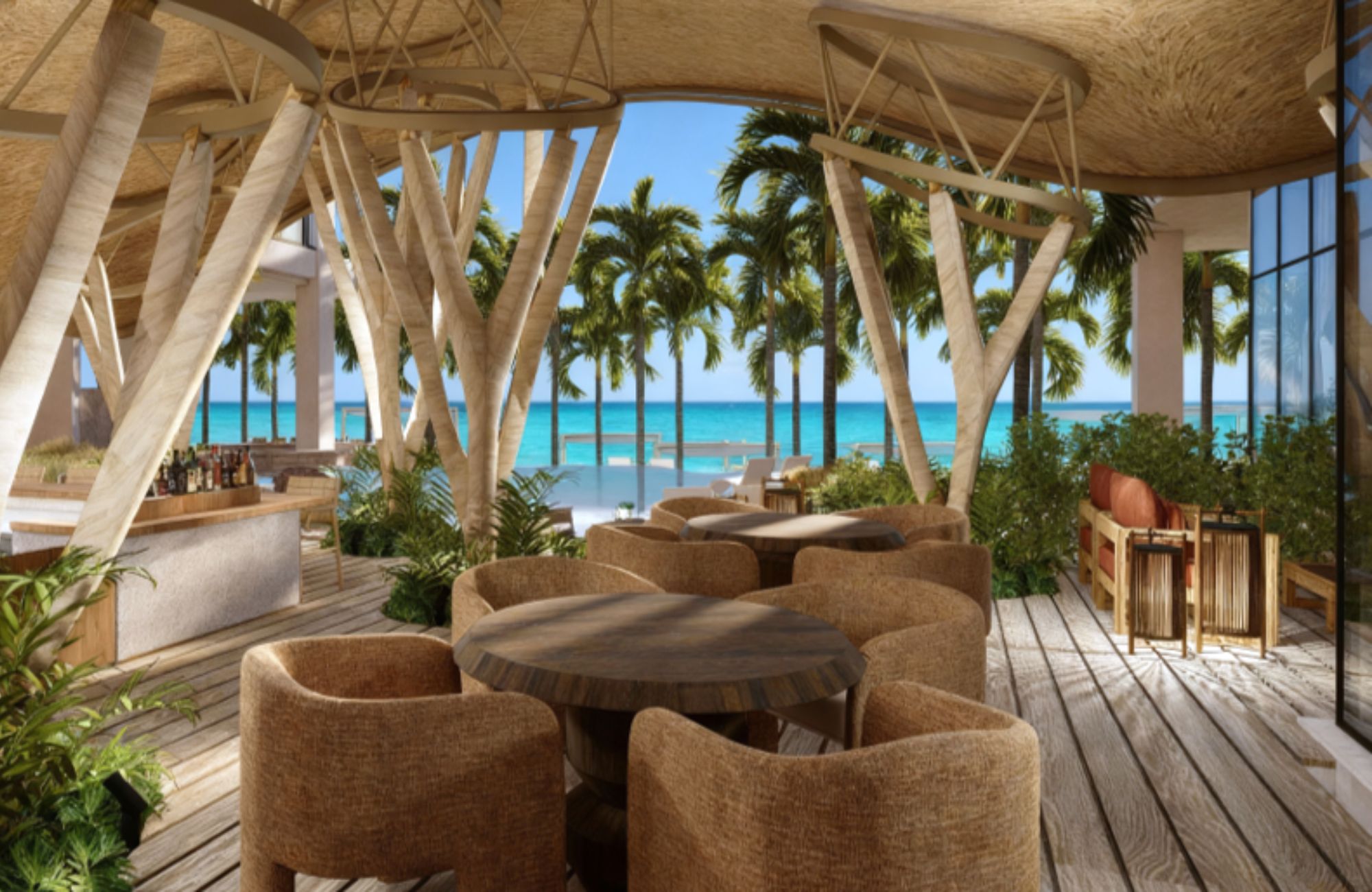 Penthouse con terraza y alberca privada, acceso al mar, en venta,Tankah, Tulum