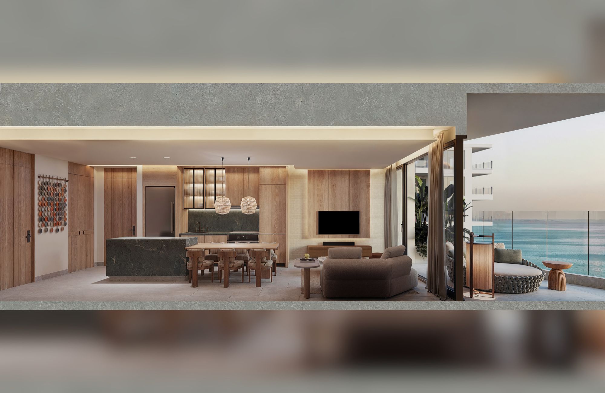 Penthouse con terraza y alberca privada, acceso al mar, en venta,Tankah, Tulum