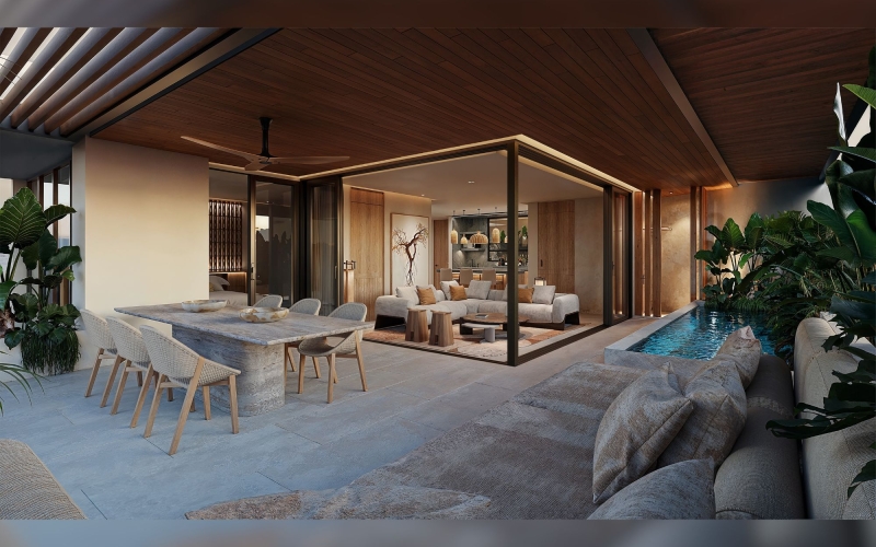 Penthouse con terraza y alberca privada, acceso al mar, en venta,Tankah, Tulum