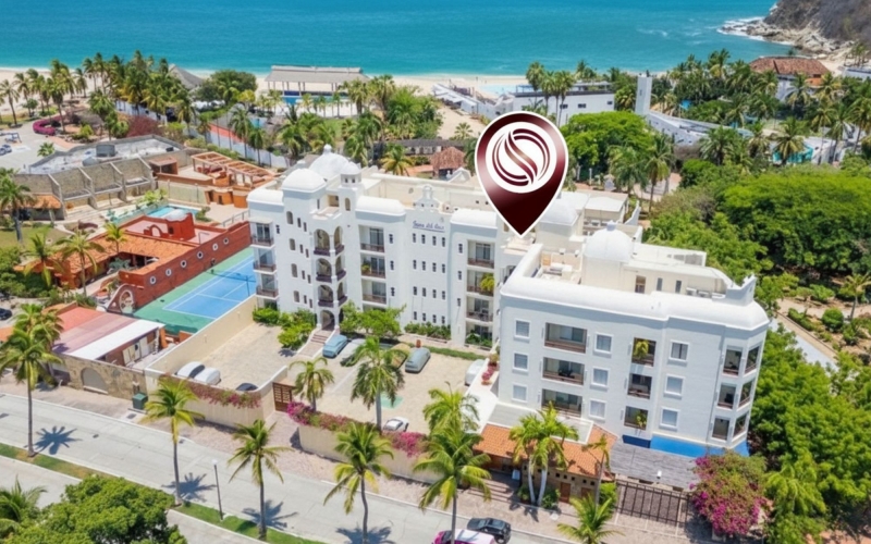 Condo steps from the beach in Sue&ntilde;o del Mar, for sale, Bahia Chahue, Huatulco