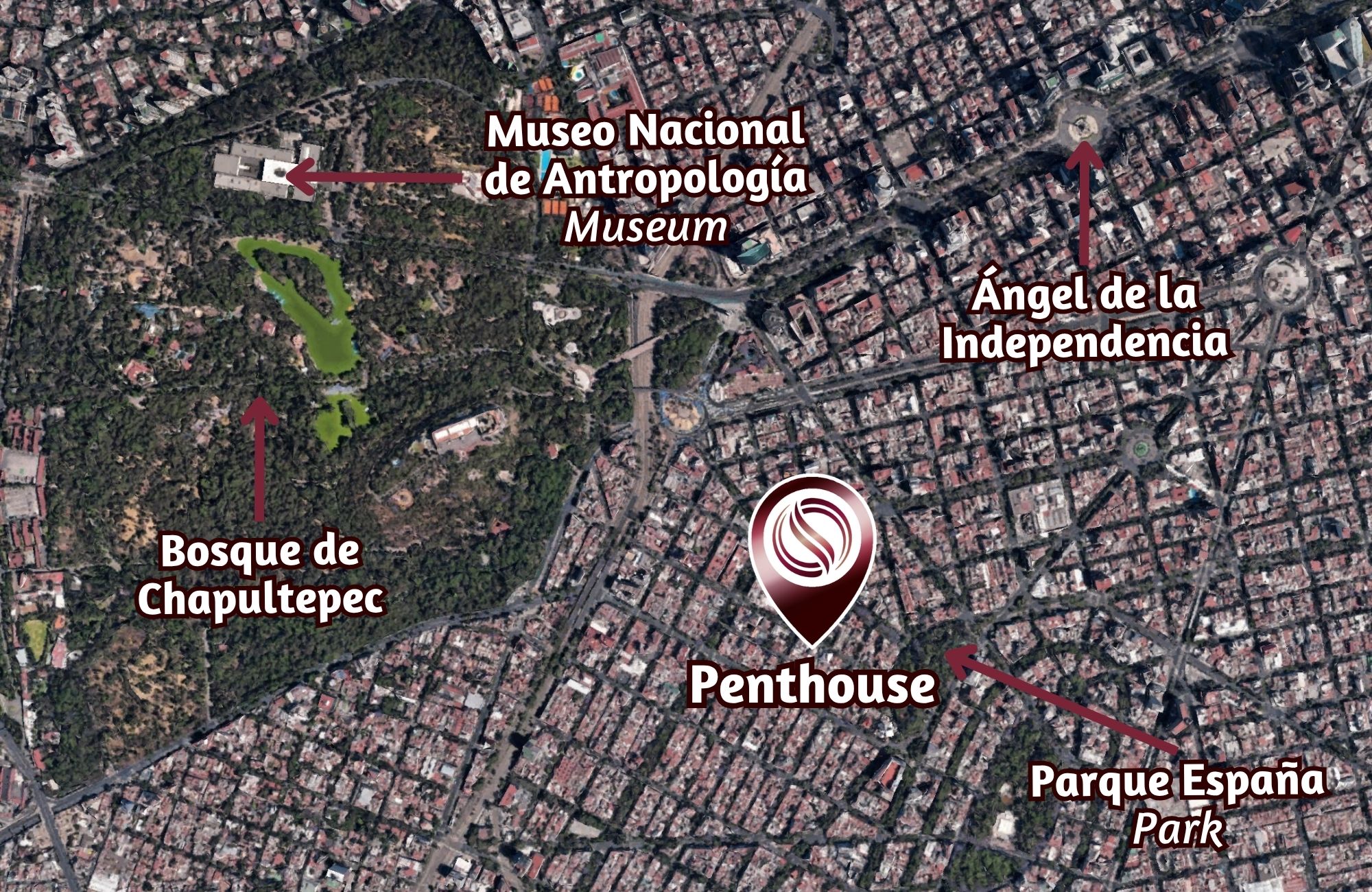 Penthouse con Sky Bar, cine y terraza en venta en &Aacute;lvaro Obreg&oacute;n, CDMX