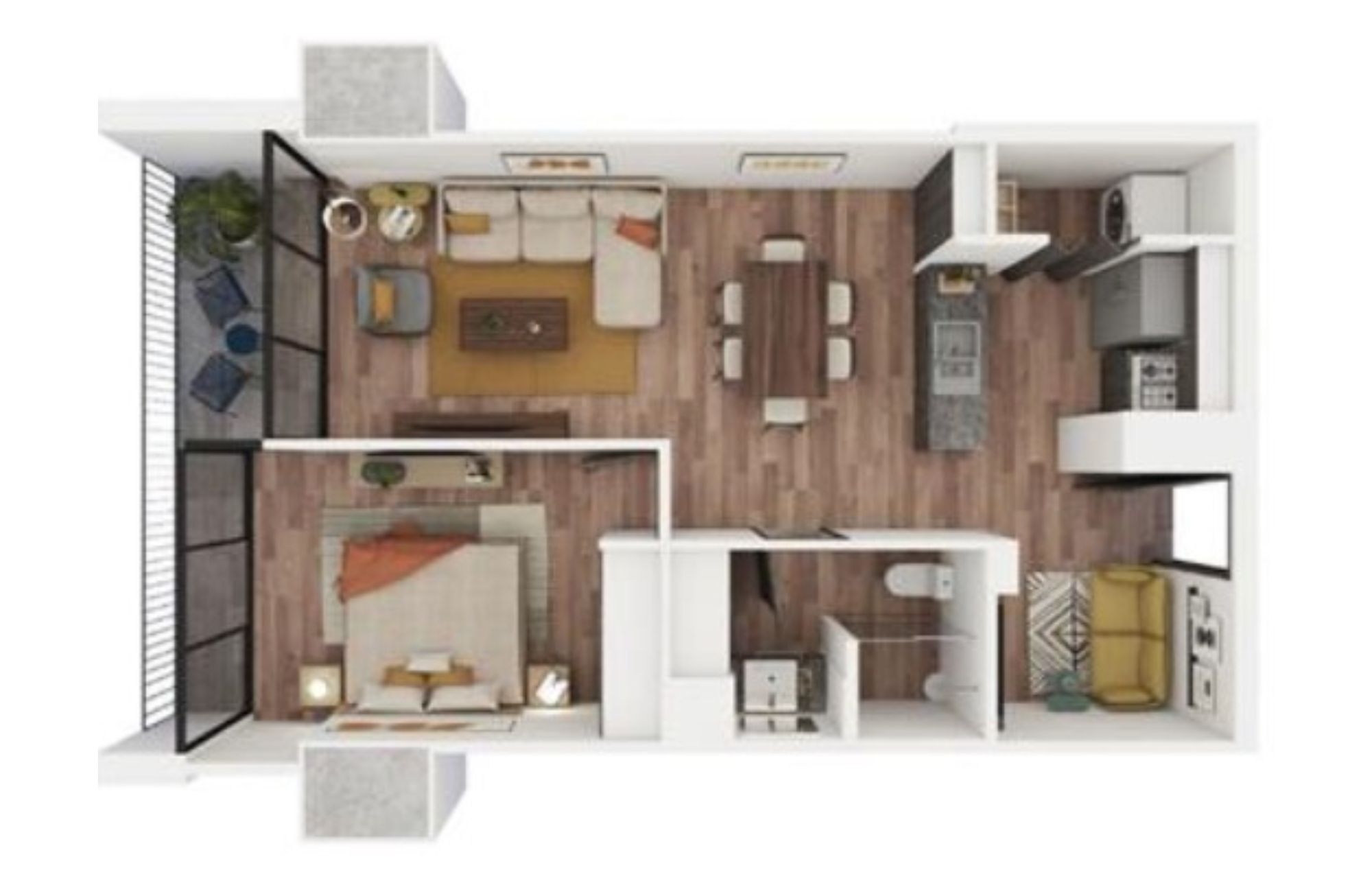 Condominio con ventanas de piso a techo en venta, Miguel Hidalgo, CDMX