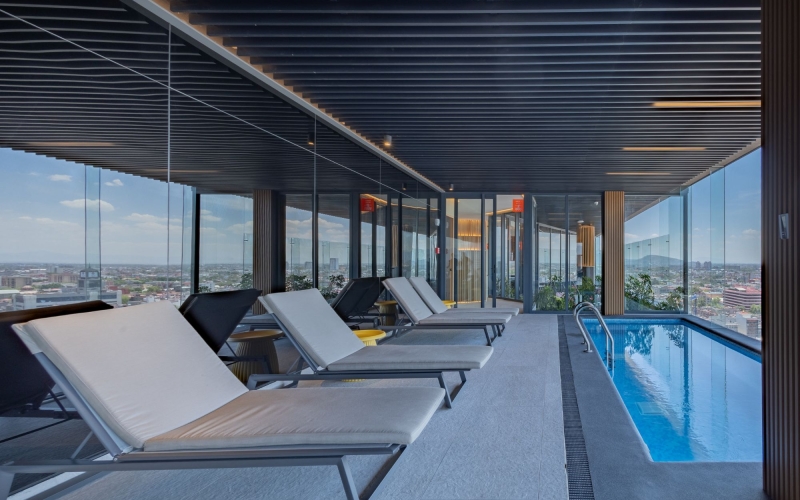 Departamento con terraza privada, sauna, cuarto de vapor, venta, Cuauht&eacute;moc, CDMX