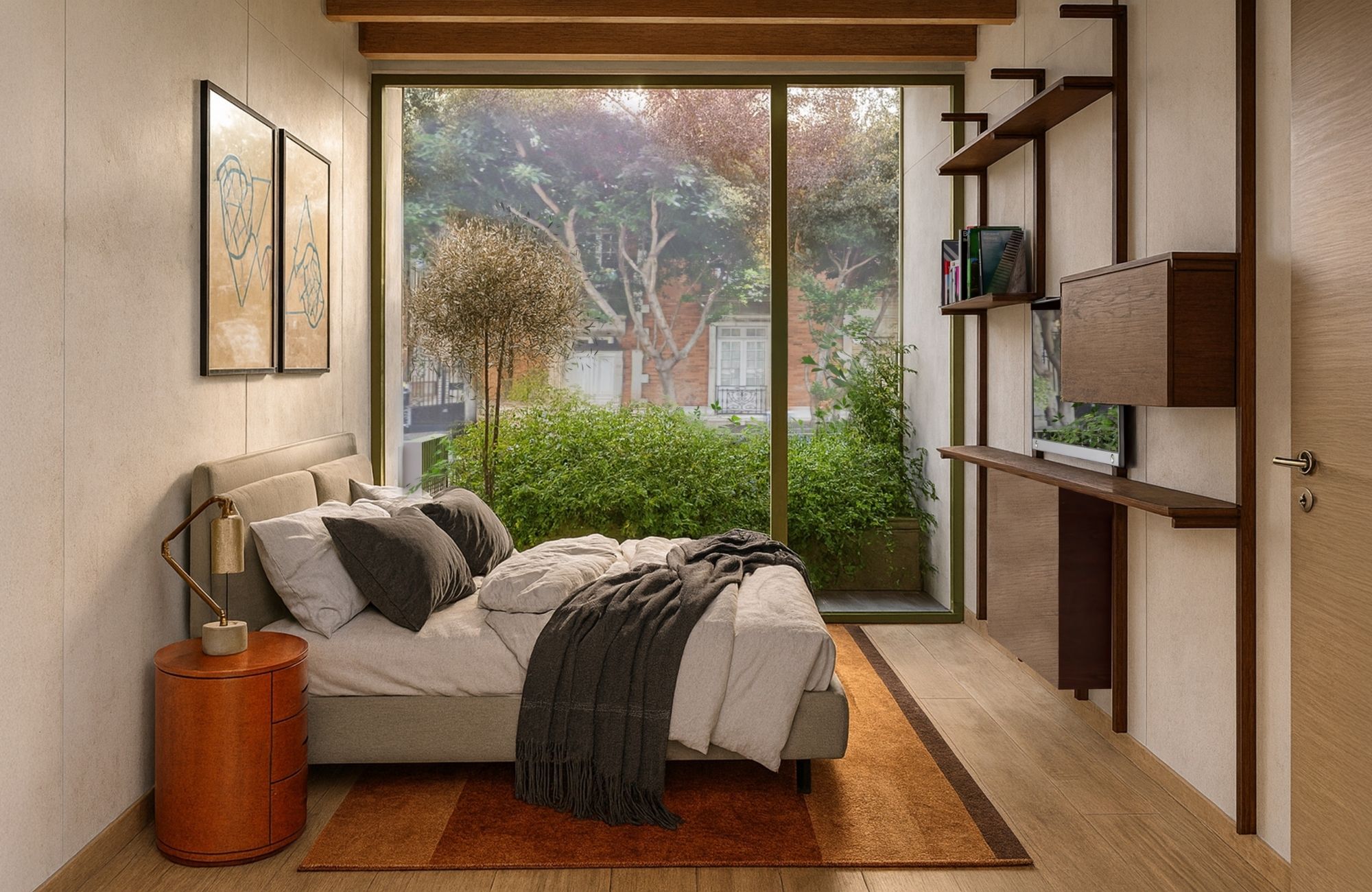 Penthouse con 3 terrazas, equipamiento inteligente, Roof garden y Coworking, En venta