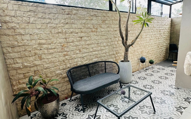 Furnished ground-floor condo, for sale, Temoz&oacute;n Norte, M&eacute;rida