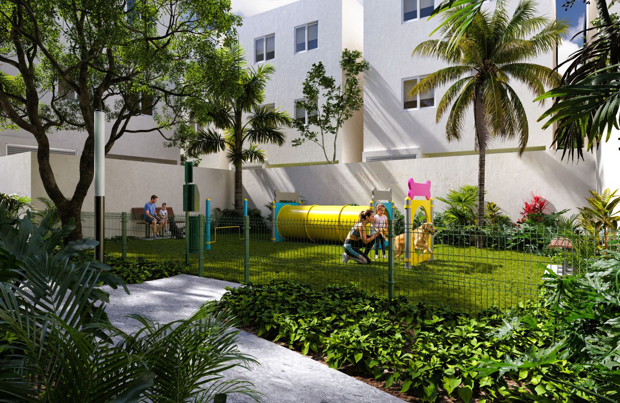 House with balcony, common pool, Pre-Construction, Selvanova, Playa del Carmen