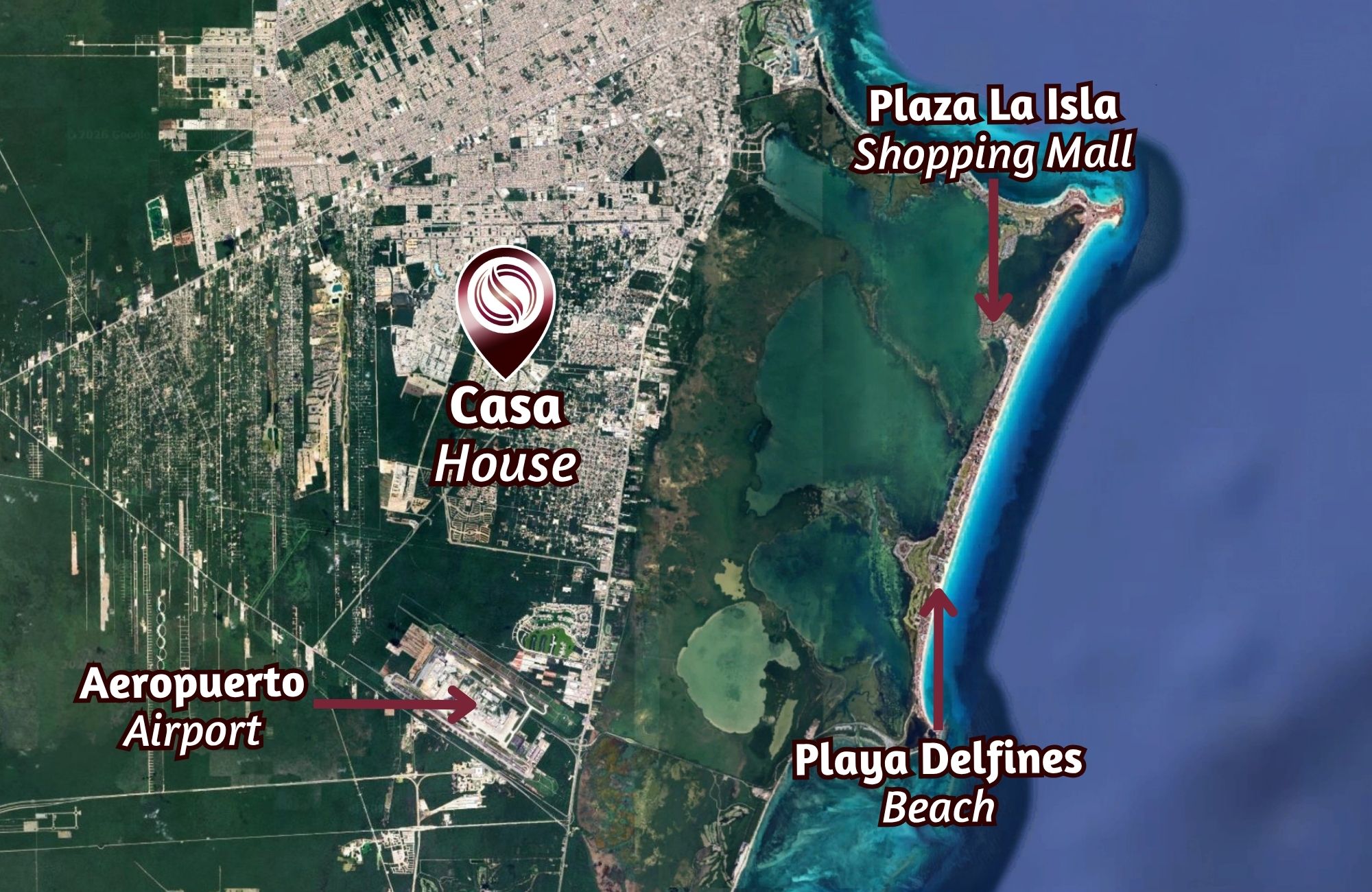 Casa con alberca privada, en venta, Residencial Rio, Huayac&aacute;n, Canc&uacute;n