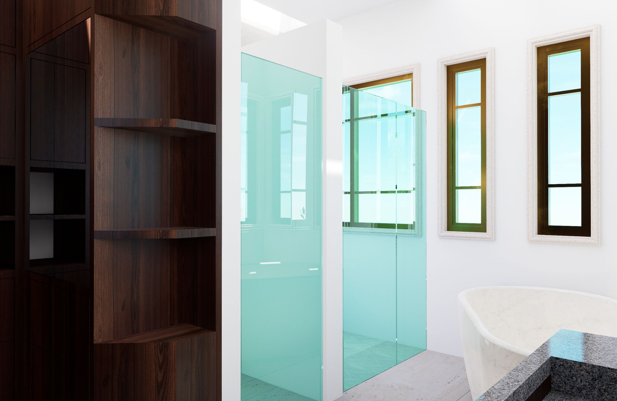 3 bedroom house in Playacar, pool with swimming lane, wading pool, terrace overlooking the pool, for sale, Playa del Carmen.