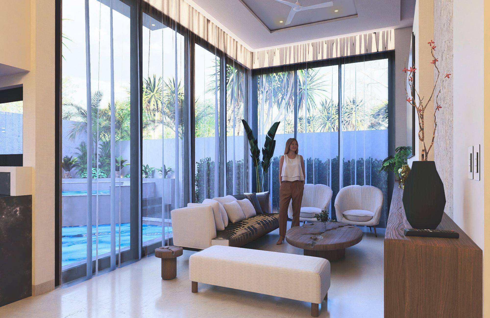 Luxury pre-sale villa with private pool, Senderos Mayakoba, Playa del Carmen