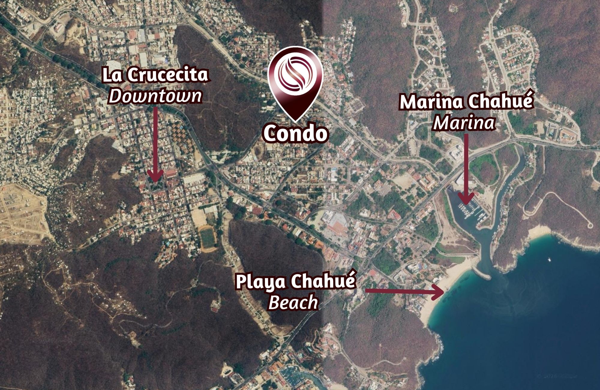 Departamento con alberca y terraza privada, en venta, Sector E, Huatulco