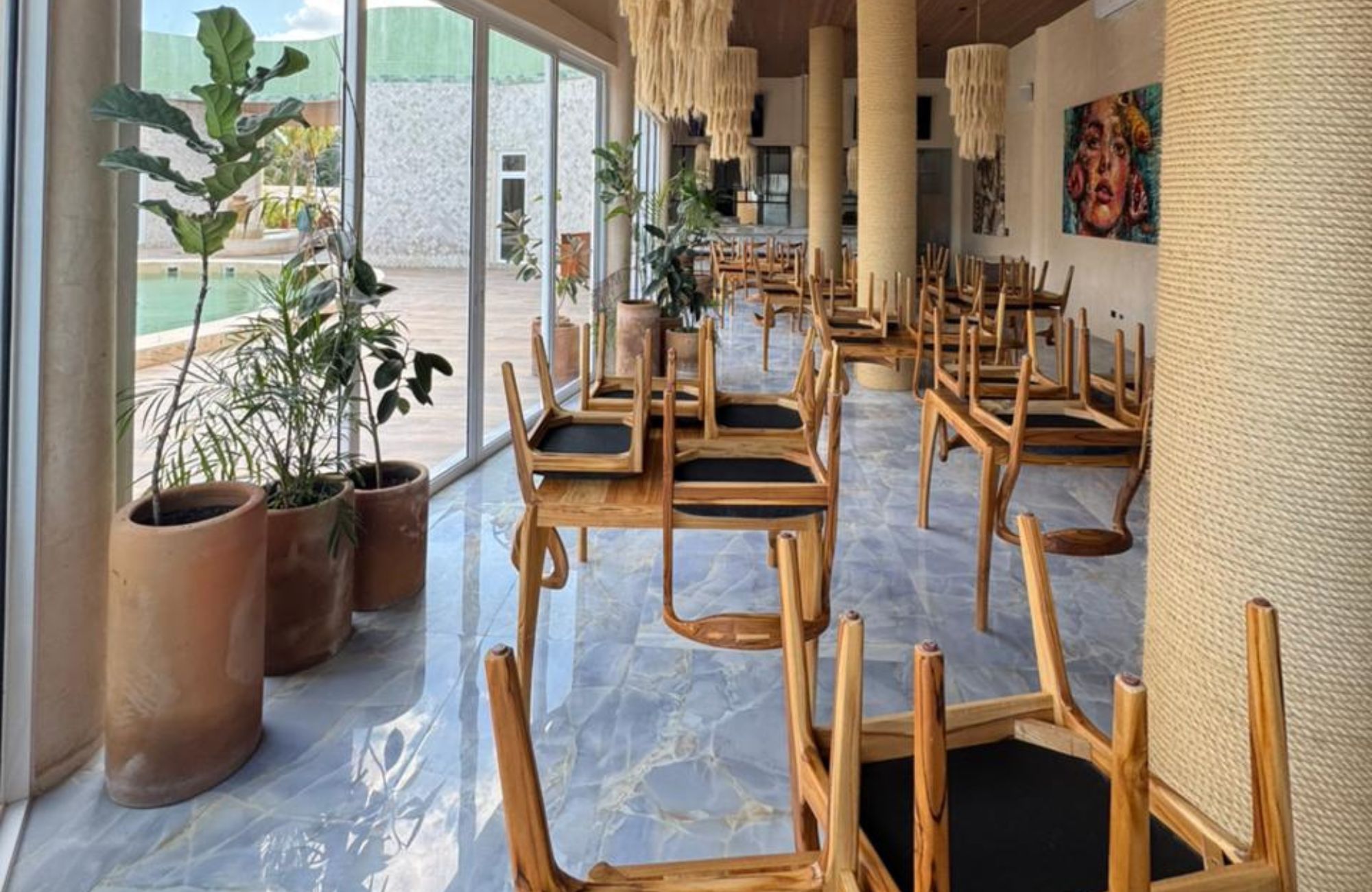 Apartment with private garden and terrace for sale in Merida Centro.