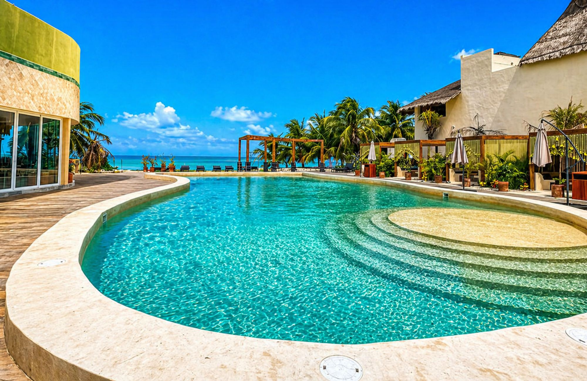 Residence with garden and private pool for sale, Yucat&aacute;n Country Club, M&eacute;rida