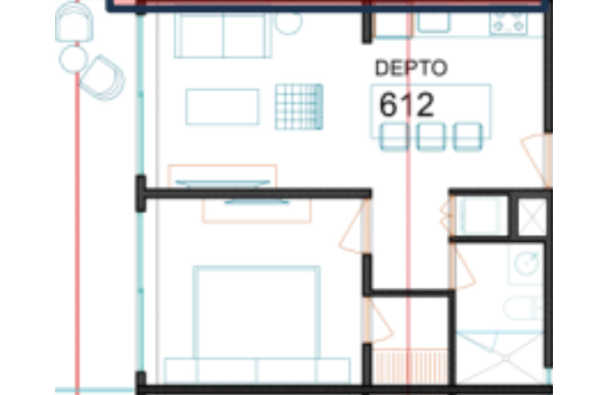 Apartment with double terrace and jacuzzi for sale, Downtown, Playa del Carmen.