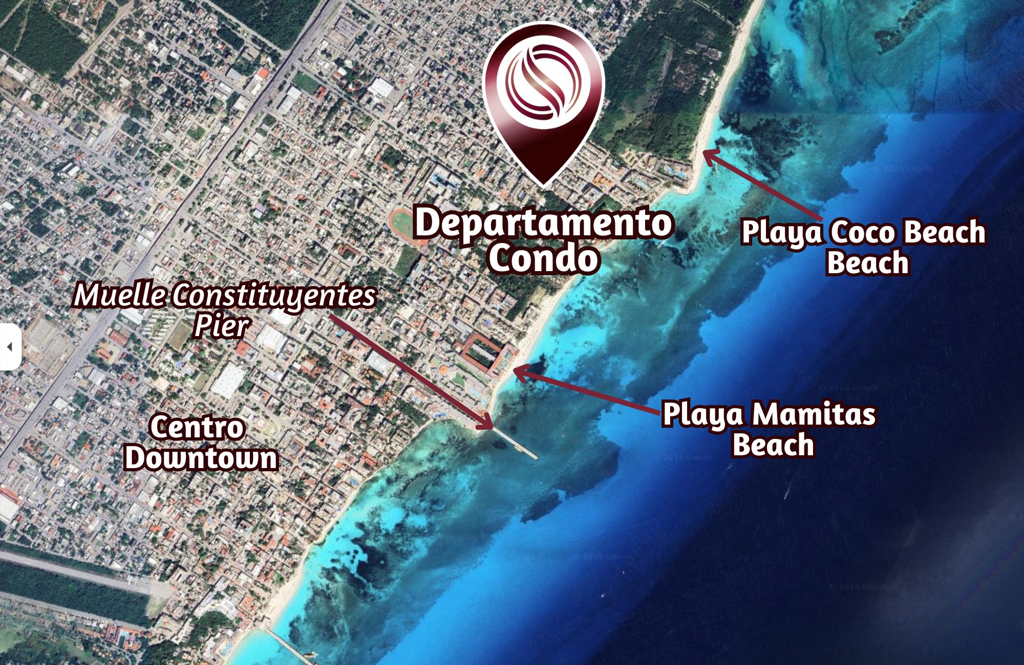 Condo con jard&iacute;n, y alberca privada, Zona grill venta, Playacar, Playa del Carmen