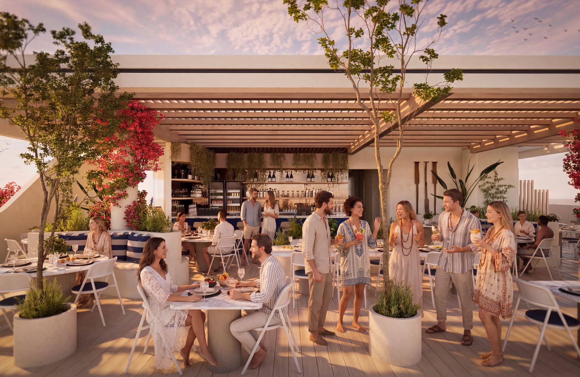 Condo con jard&iacute;n, y alberca privada, Zona grill venta, Playacar, Playa del Carmen