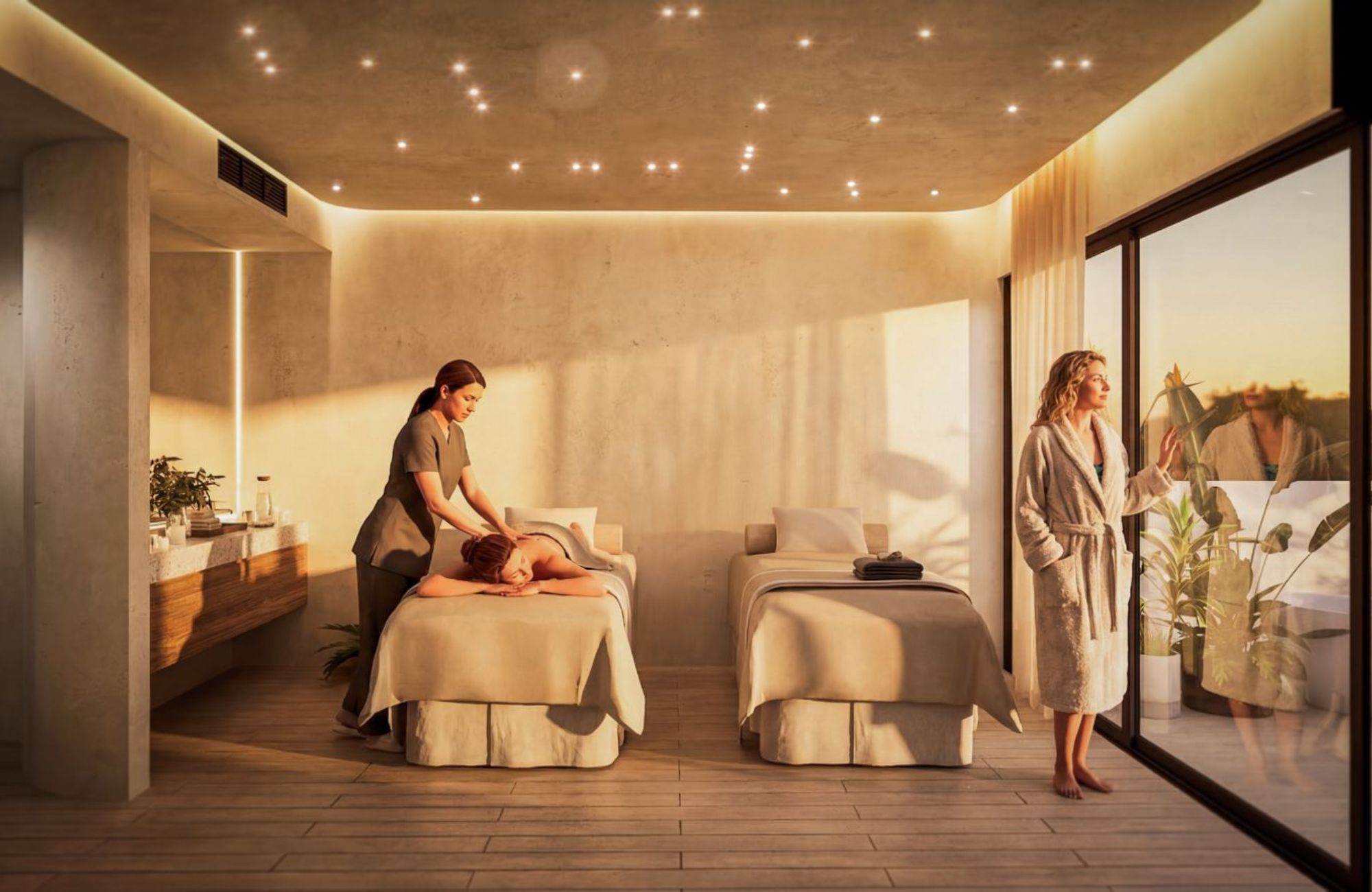 Condo con jard&iacute;n, y alberca privada, Zona grill venta, Playacar, Playa del Carmen