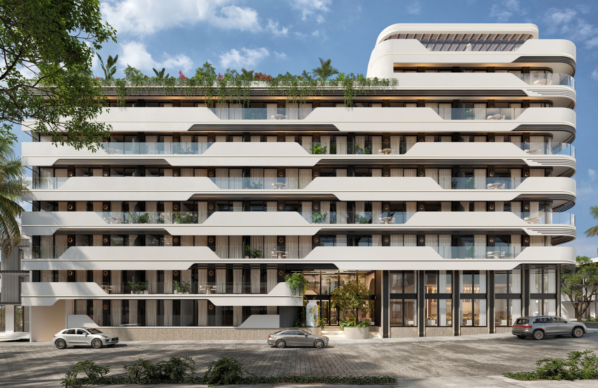 Condo con jard&iacute;n, y alberca privada, Zona grill venta, Playacar, Playa del Carmen