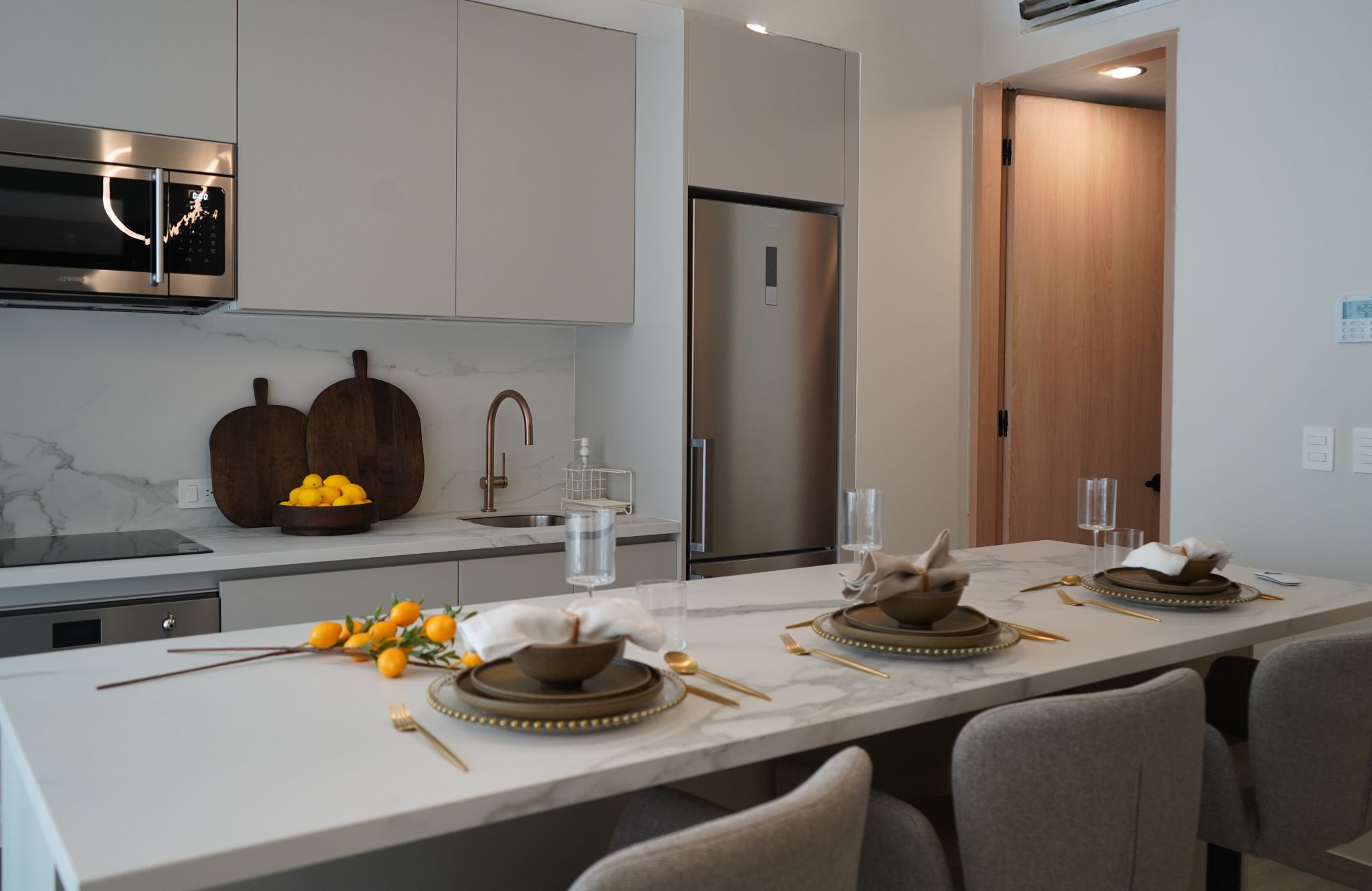 Condo con jard&iacute;n, y alberca privada, Zona grill venta, Playacar, Playa del Carmen
