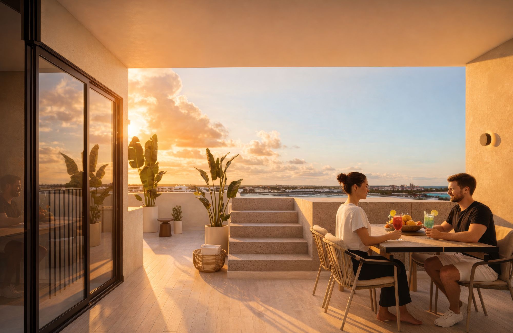 Condo with pet park, pool, spa, co-working for sale, Playacar, Playa del Carmen