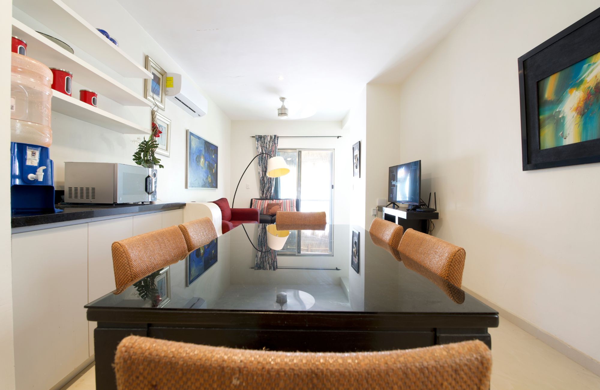 Furnished penthouse in Mexican Caribbean style steps from the beach, for sale