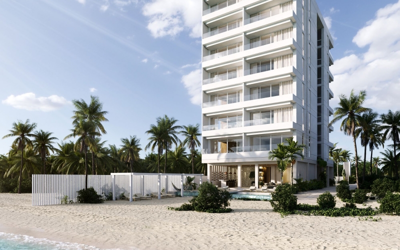 Departamento en venta, vista al mar, Rooftop y alberca