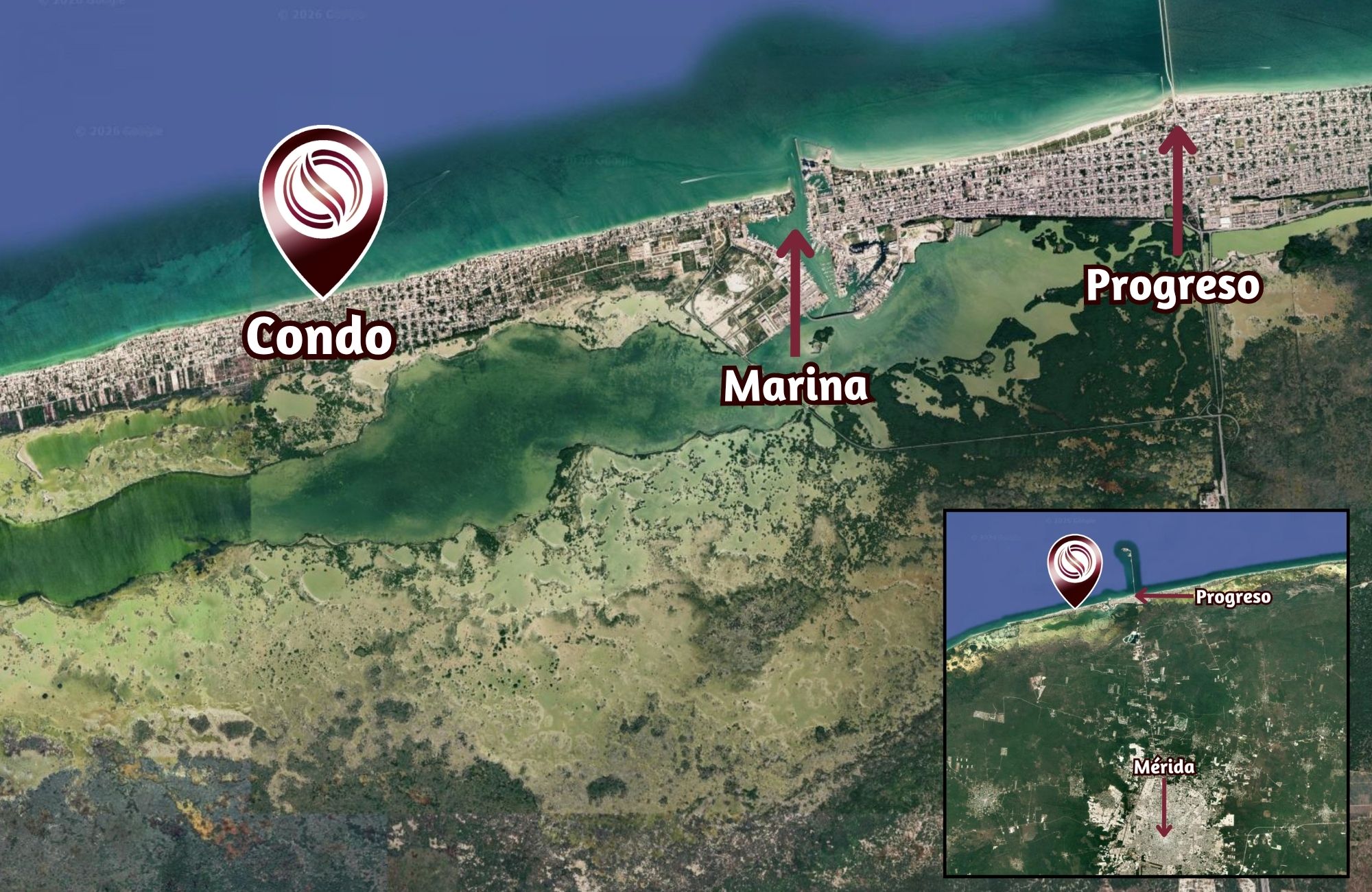 Departamento a 50m del mar, en venta,Chicxulub Puerto,Yucat&aacute;n