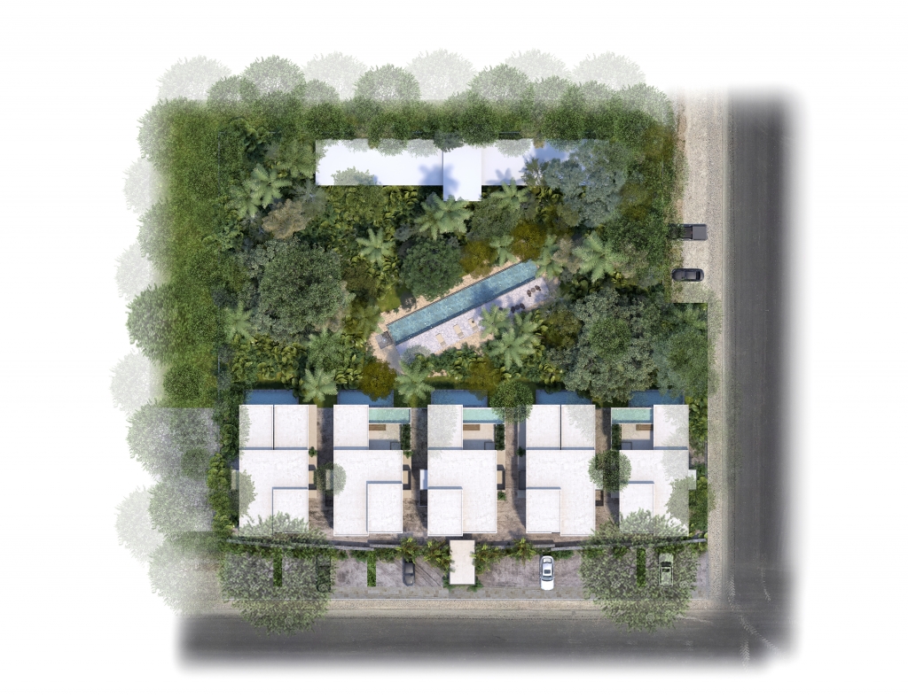 Condominium with beach club, dock, spa, natural pools, for sale, Tankah, Tulum