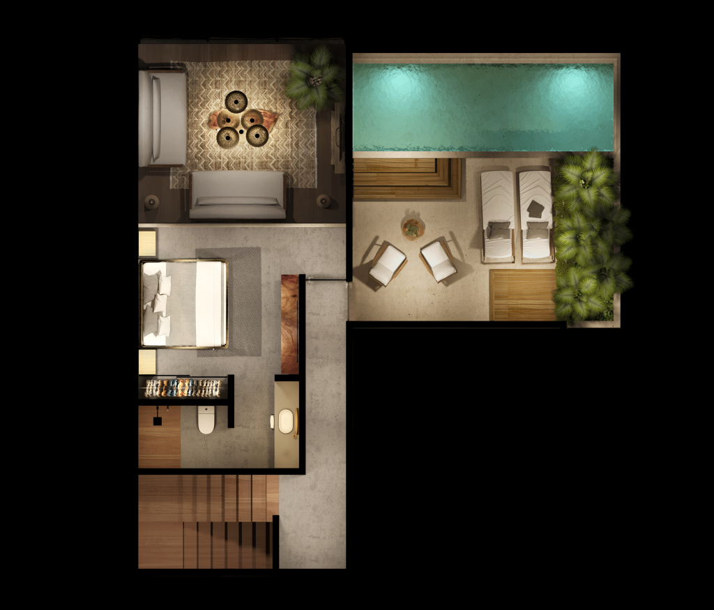 Condominium with beach club, dock, spa, natural pools, for sale, Tankah, Tulum