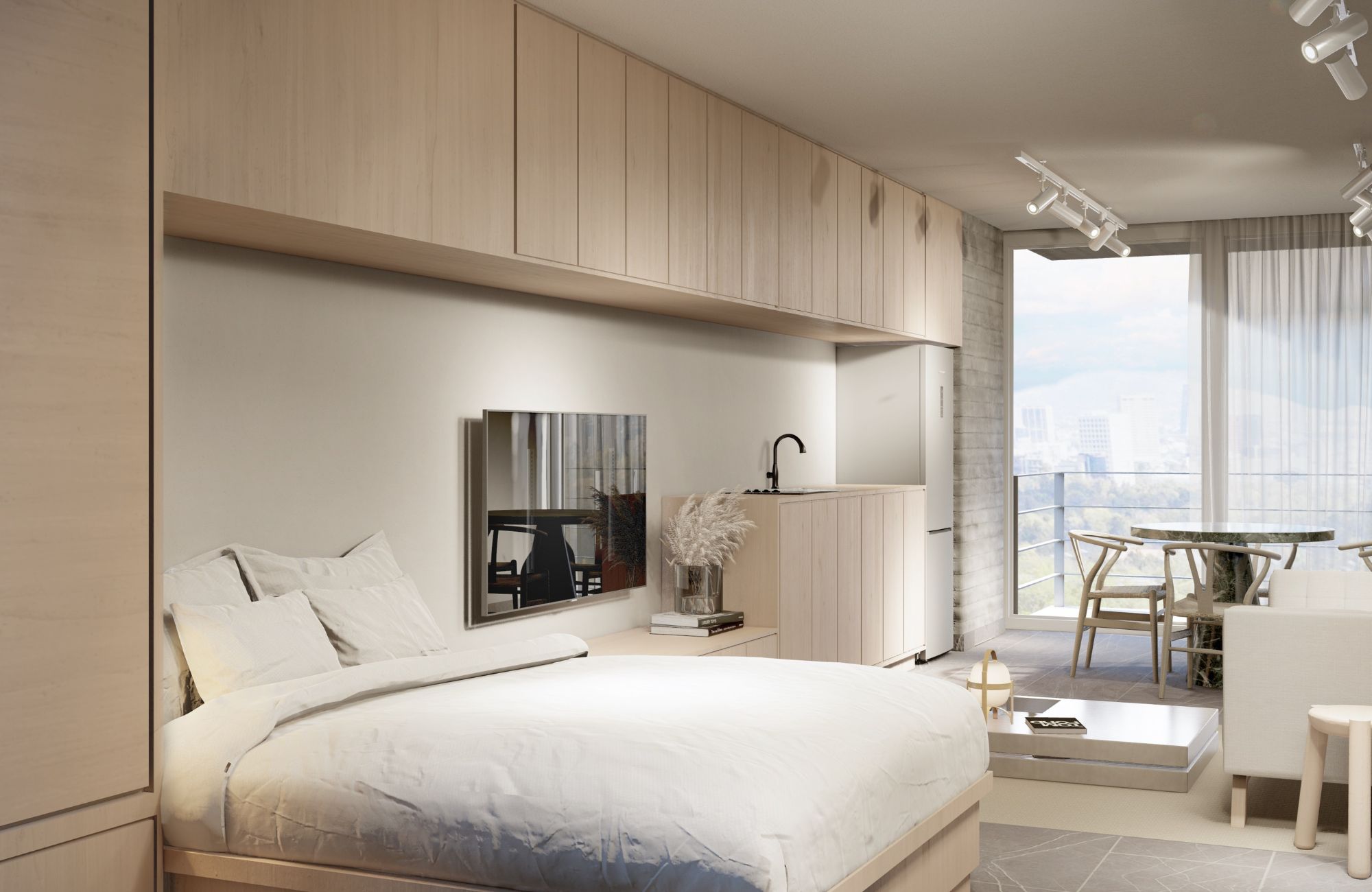 Departamento con terraza privada, sauna, cuarto de vapor, venta, Cuauht&eacute;moc, CDMX