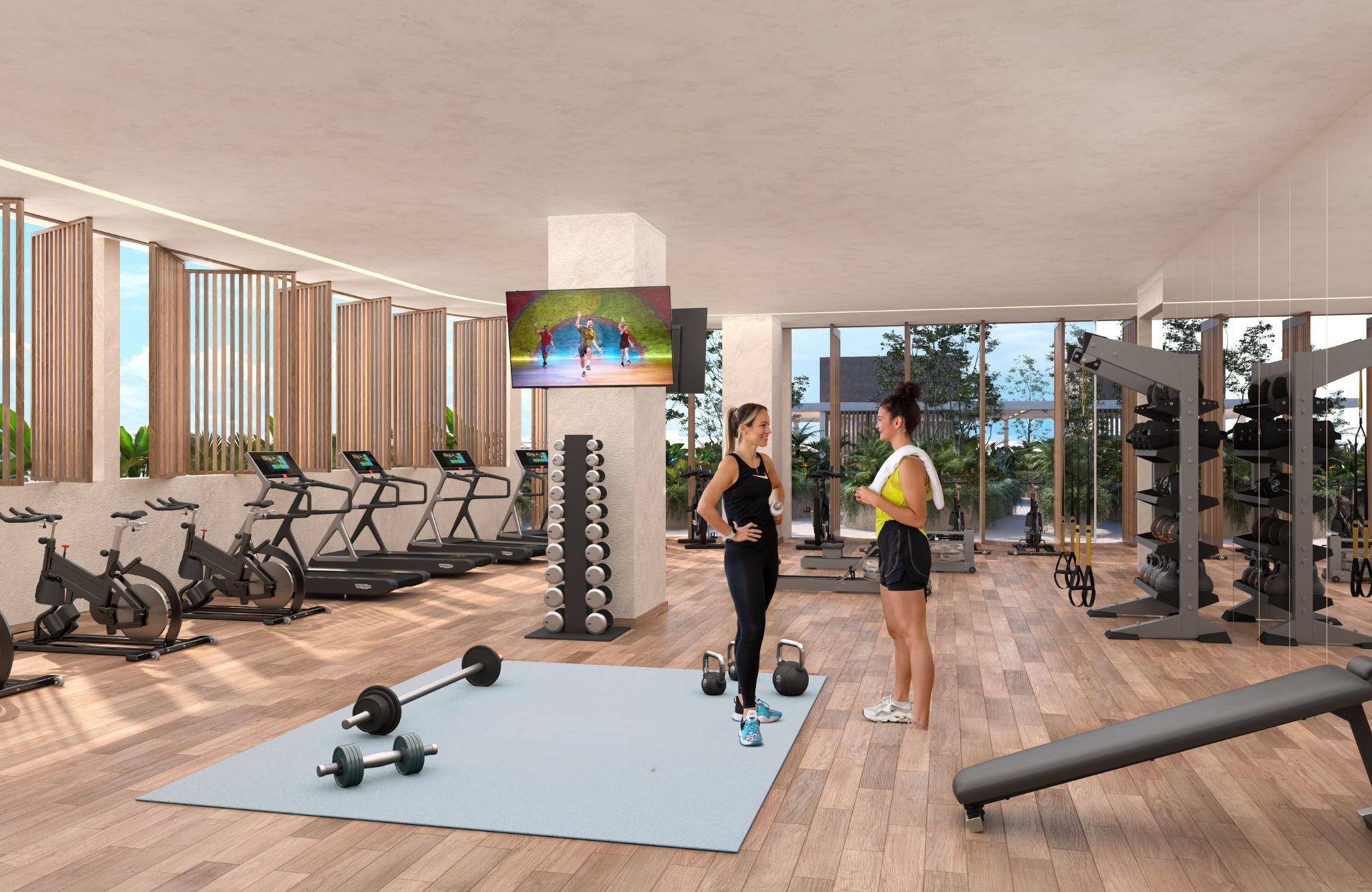 Apartamento  con lock off, terraza, bodega y cuarto de lavado,  con vista al bosque, spa, canchas deportivas, alberca, jacuzzi, club de ni&ntilde;o