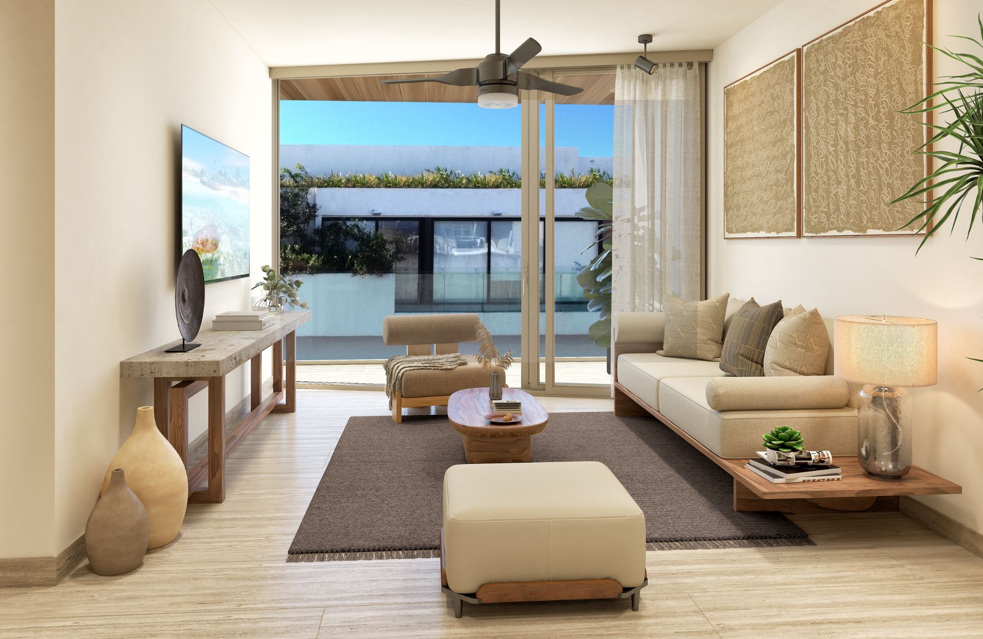 Loft con alberca, Gimnasio, en pre-construcci&oacute;n, &nbsp;Centro, venta, Playa del Carmen.