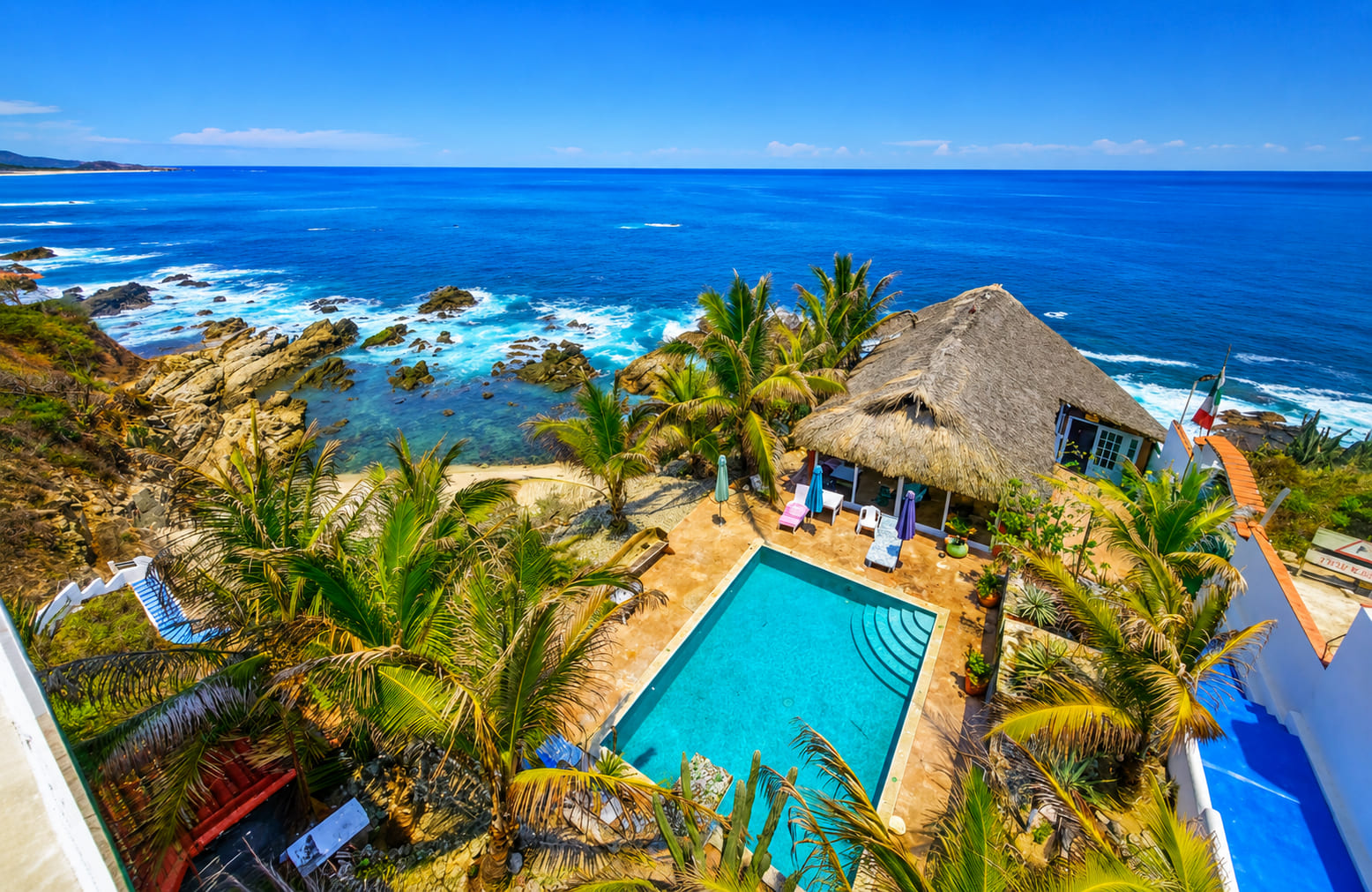 Luxury villa with pool surrounded by natural reserve for sale, Playa &Oacute;rgano, Huatulco