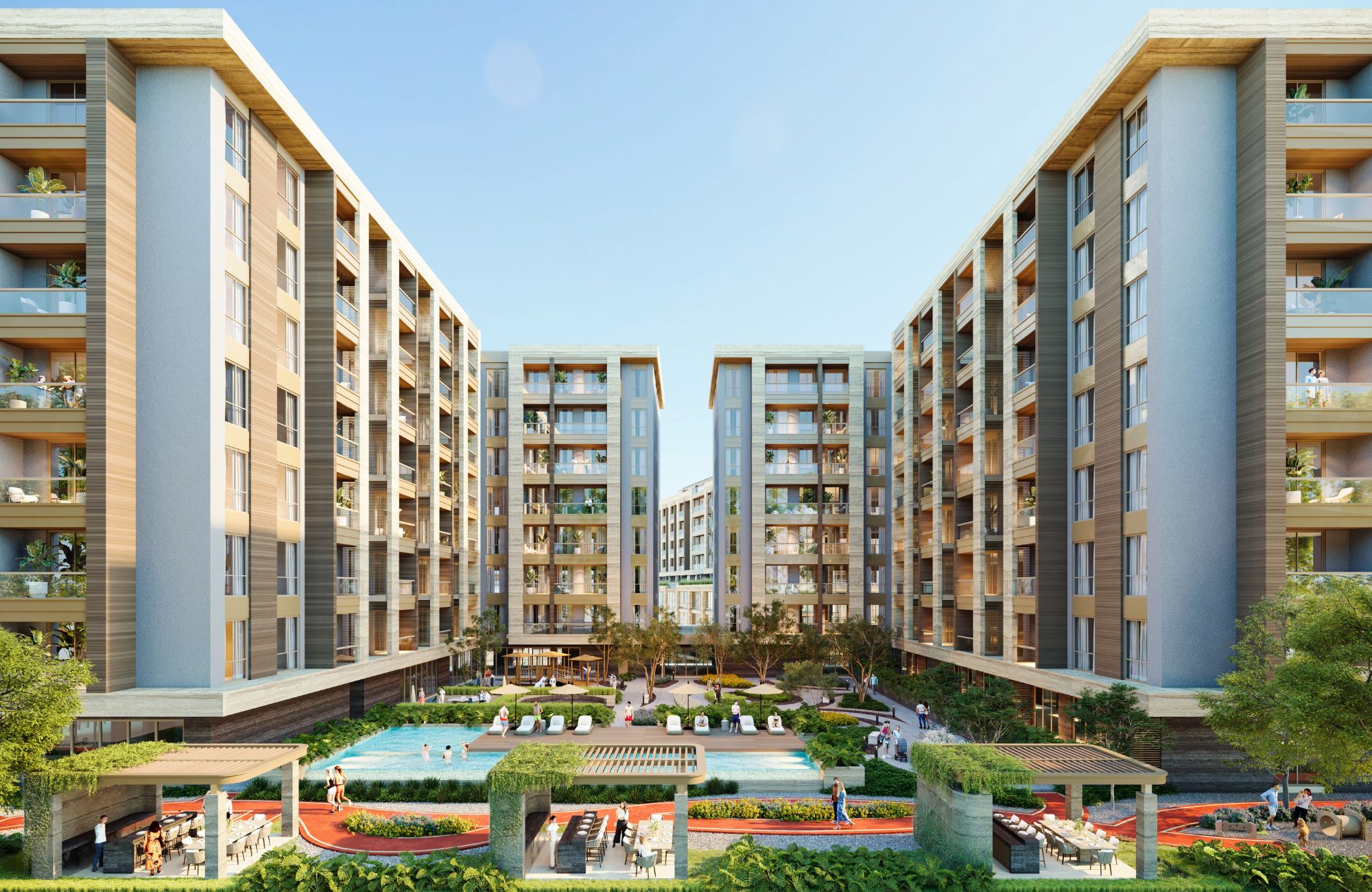 Condo with guest suites, private lounges, and coworking space, for sale