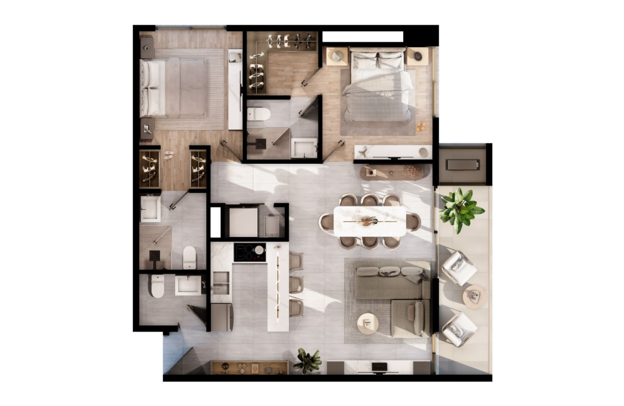 Condo with kids club, playground, pet park, and jogging trail, for sale