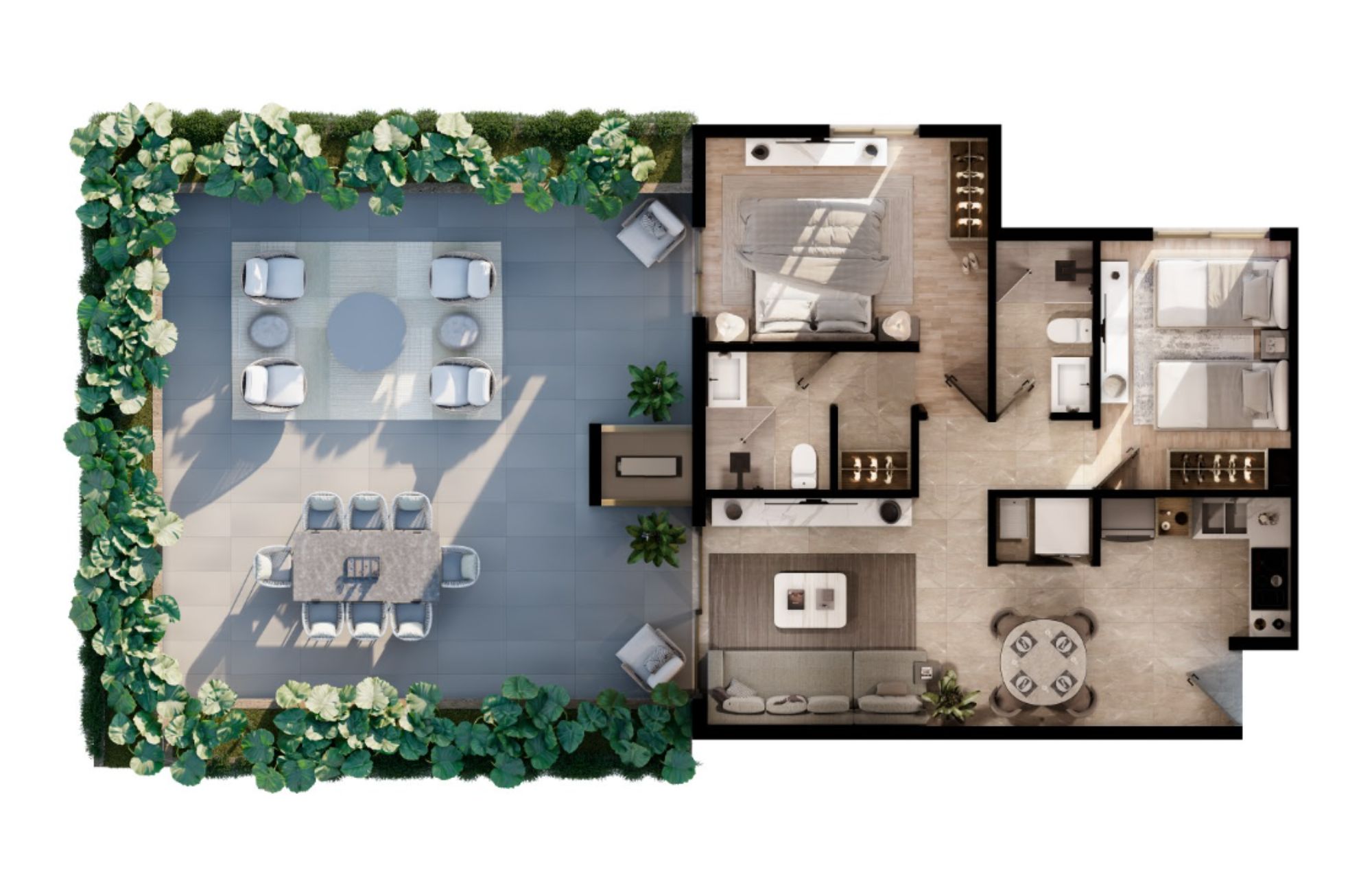 Condo with flex room, terrace, and spaces designed for your comfort, for sale
