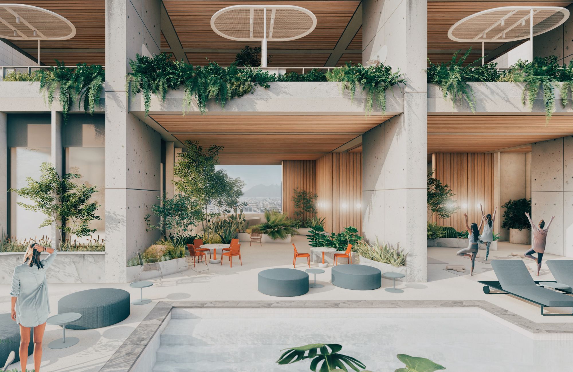 Condo with yoga area, game room, and resort-style movie theater, for sale