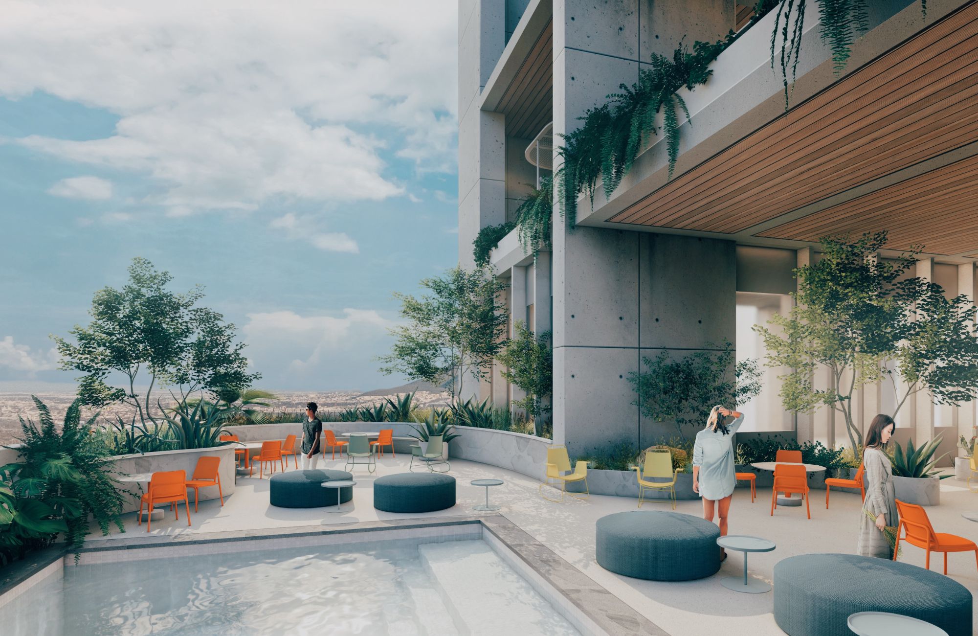 Condo with yoga area, game room, and resort-style movie theater, for sale