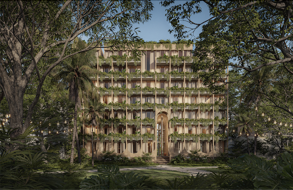 Apartment in Playacar,4 pools, playground for children, Pet zone, gym, clubhouse, restaurant, terrace bar, concierge and more, for sale in P
