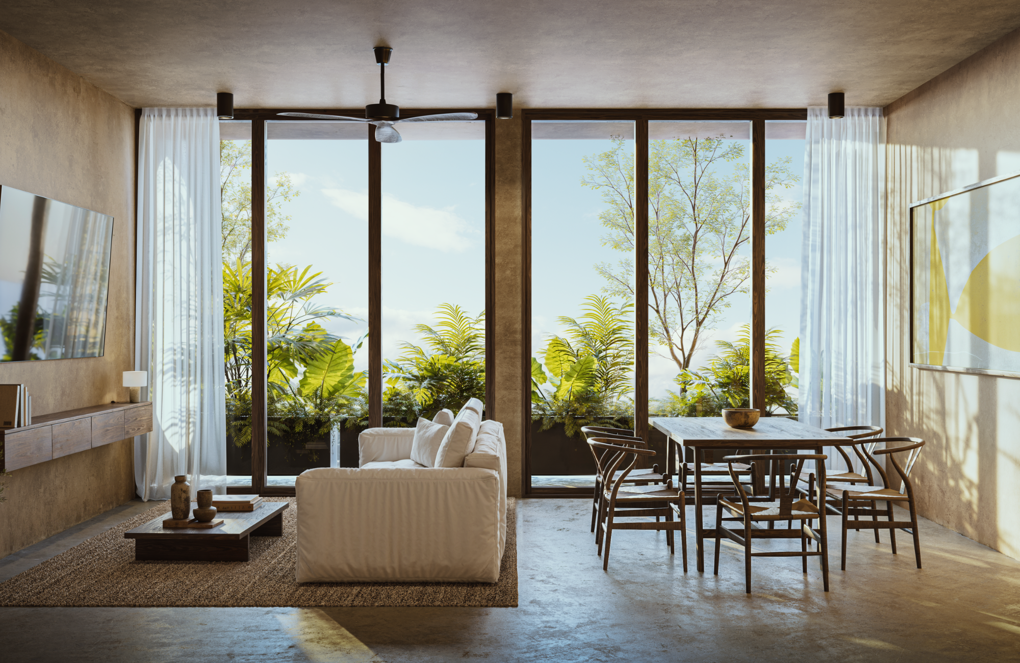 Apartment in Playacar,4 pools, playground for children, Pet zone, gym, clubhouse, restaurant, terrace bar, concierge and more, for sale in P