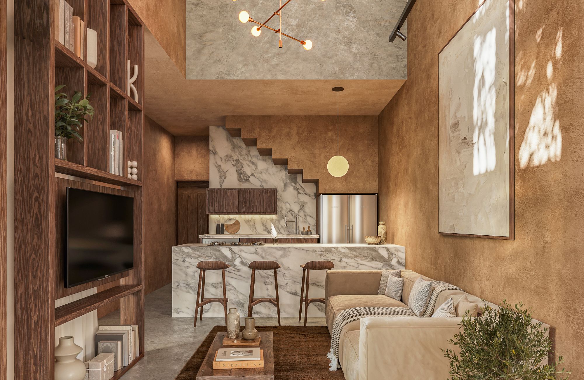 Apartment with rooftop, restaurant, steps from Fifth Avenue for sale PDC.