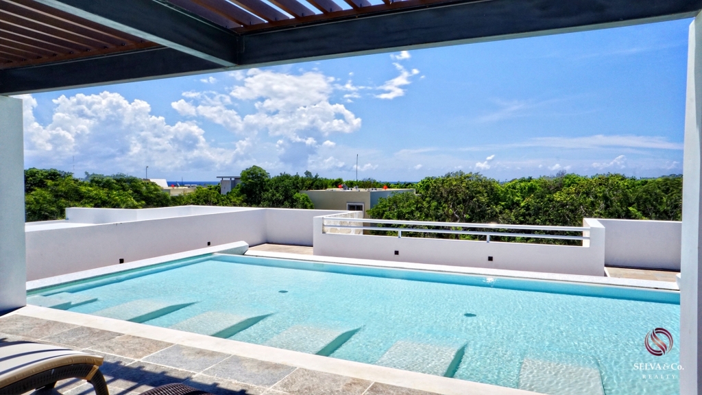 Studio with terrace, grill and private outdoor dining area, eco technology, electric bicycles, spa, 700 m2 of swimming pools