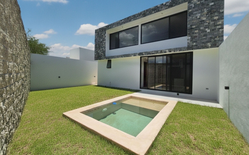 House with Private Pool for Sale in Tamanche, M&eacute;rida