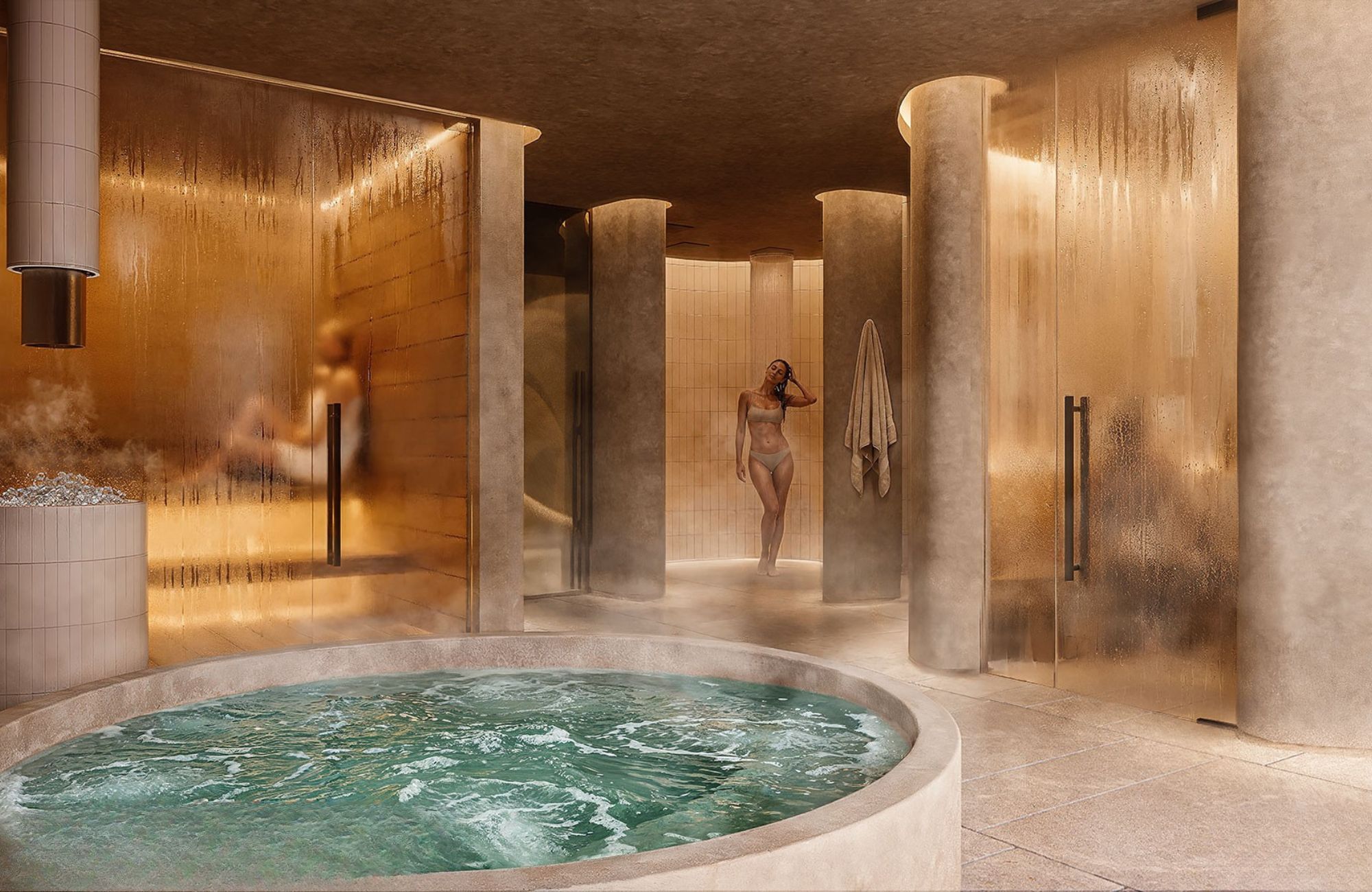 Departamento con jacuzzi, cine, spa, gym,venta, Centro, Playa del Carmen.
