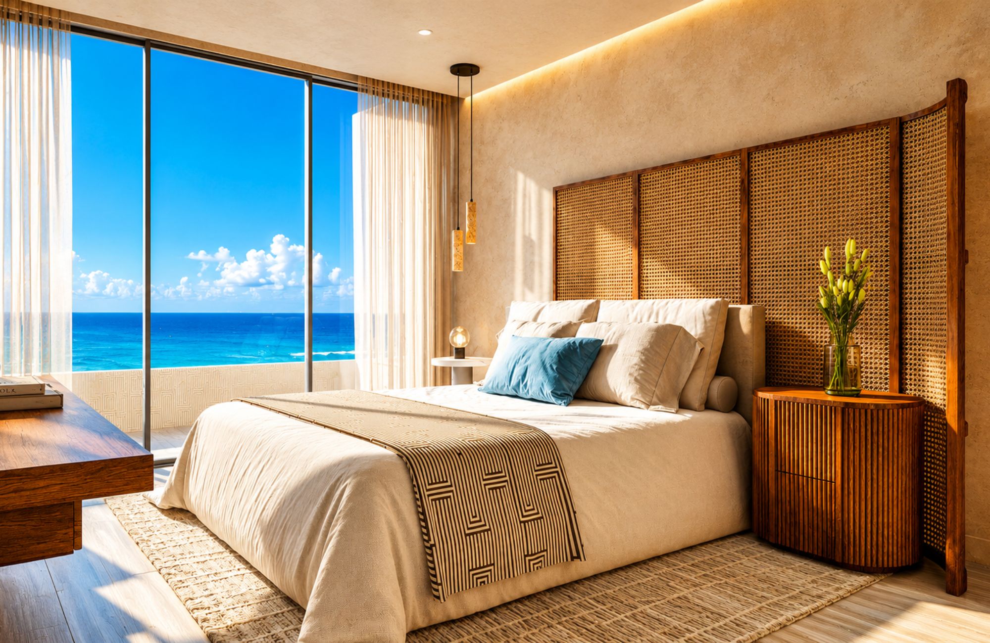 Departamento con jacuzzi, cine, spa, gym,venta, Centro, Playa del Carmen.
