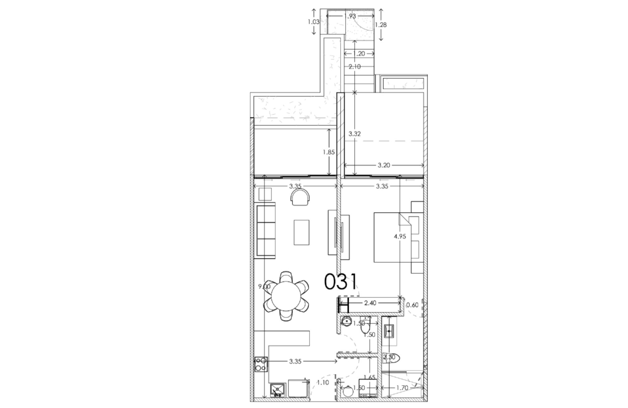 Penthouse con Rooftop y Jacuzzi privado, Zona grill venta, Playacar, Playa del Carmen