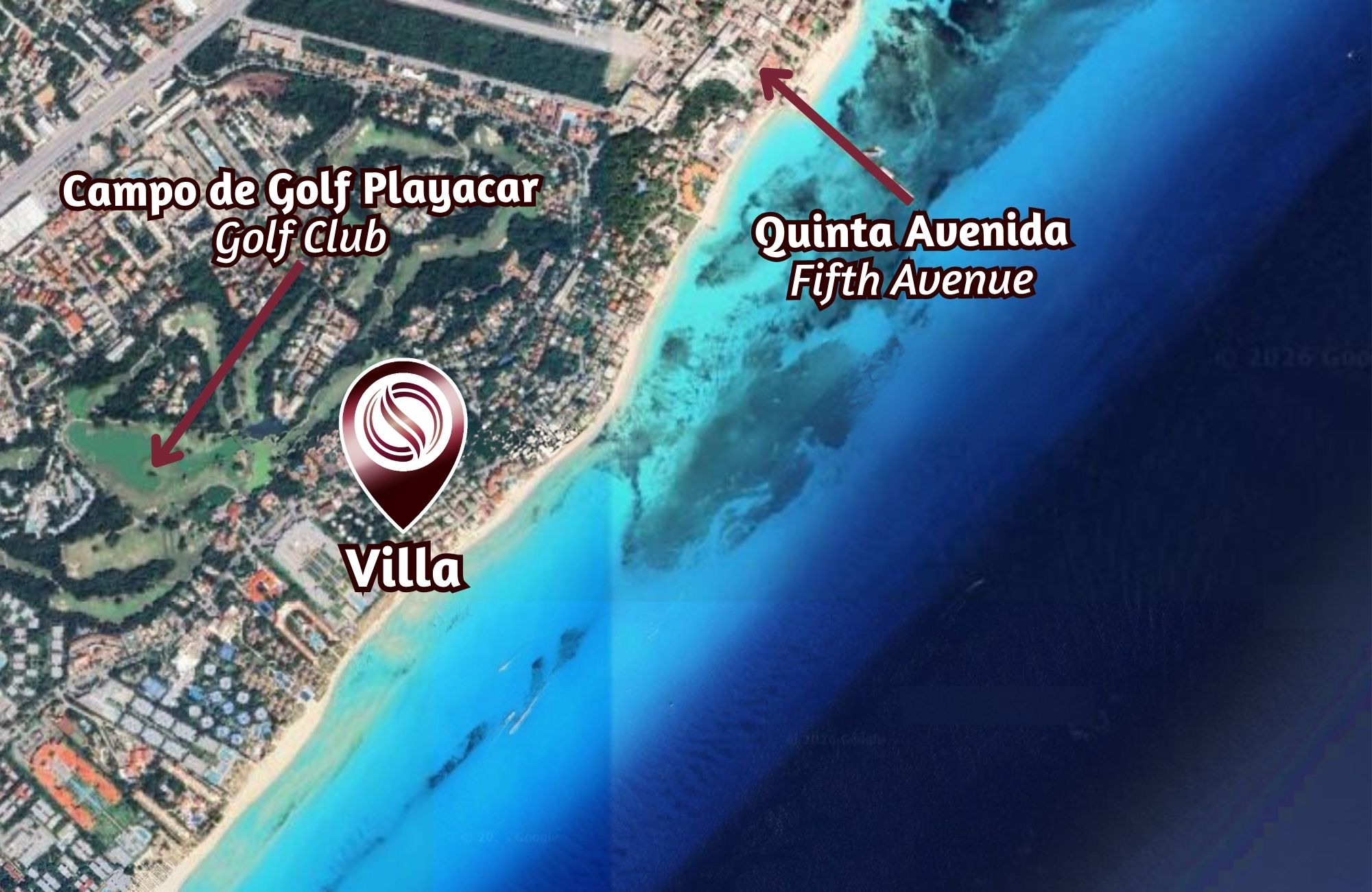 Luxury residence steps from the beach with golf course access, for sale