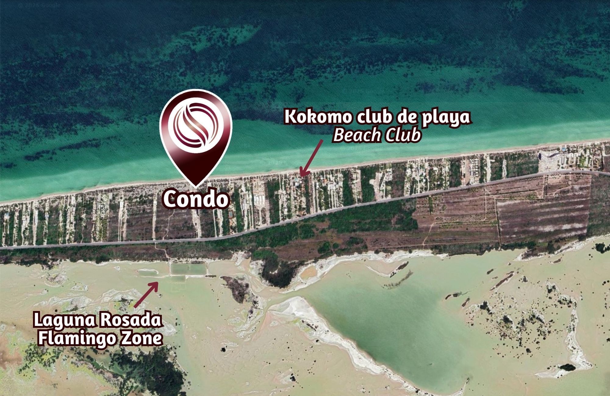 Condominio de lujo frente al mar en venta, Chicxulub Puerto, Yucat&aacute;n